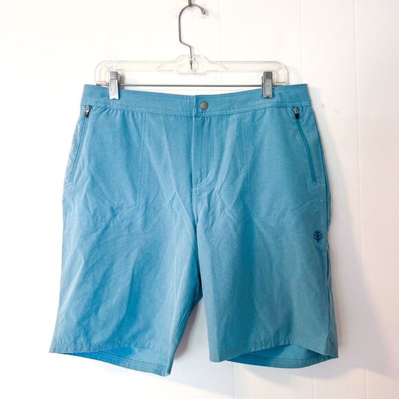 Coolibar Schooner Boardshorts UPF 50+ Size 14 Lightweight Water Repe… - Picture 2 of 14